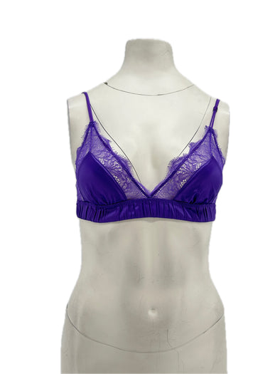Brassière violette