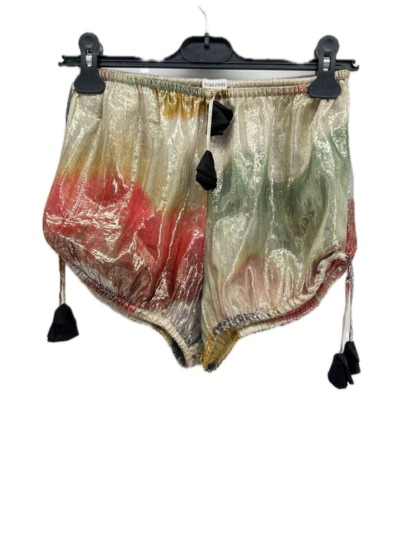 Short en soie