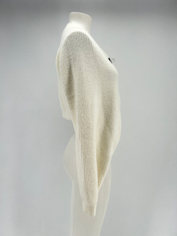 Cardigan blanc