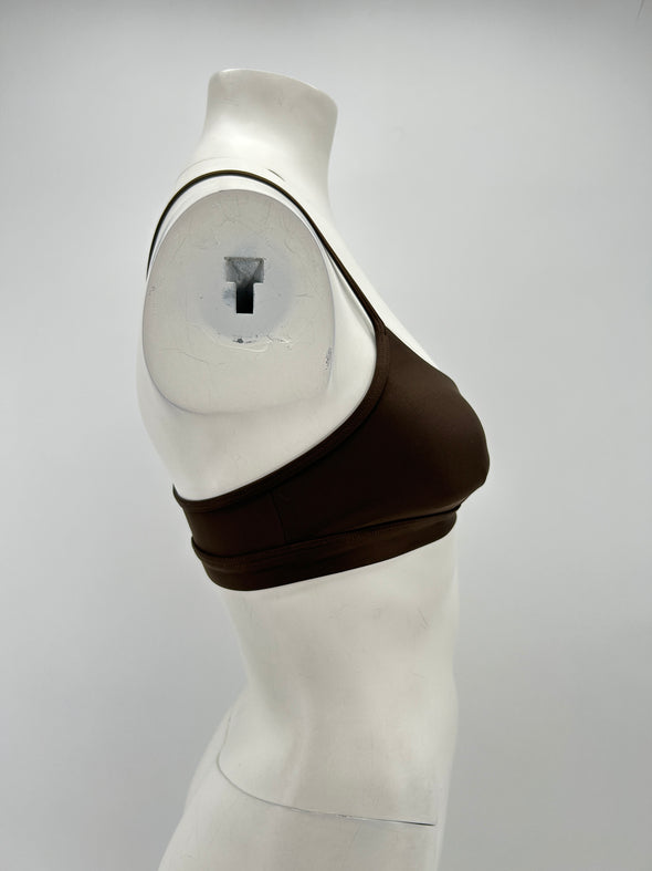 Brassière marron
