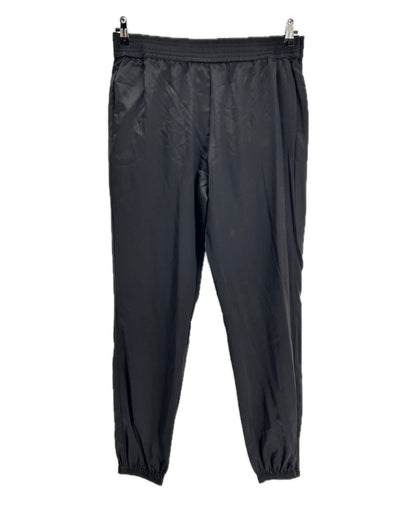 Pantalon en soie noir