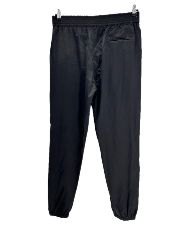 Pantalon en soie noir