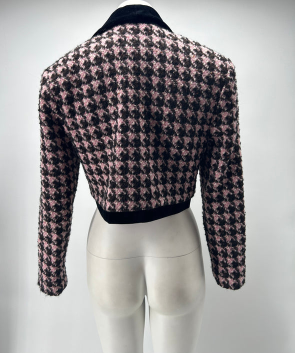 Veste pied de poule