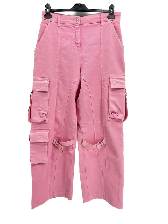 Pantalon cargo rose