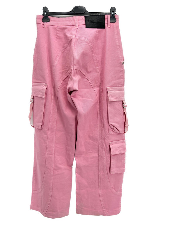 Pantalon cargo rose