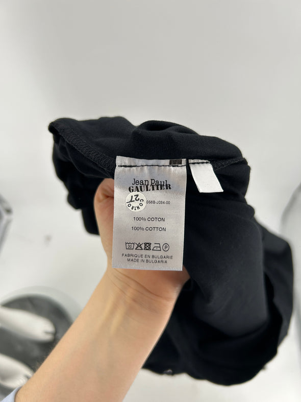 T-shirt noir avec logo