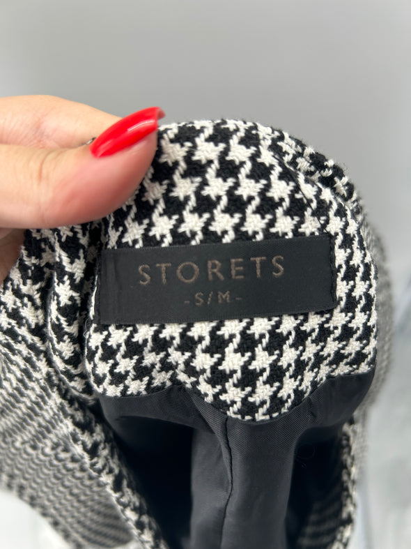 Veste courte pied de poule