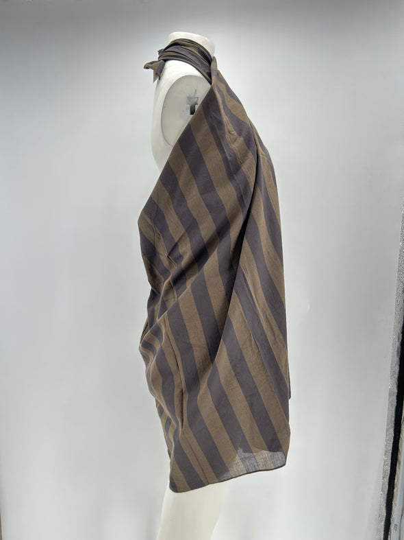 Robe Paréo rayée