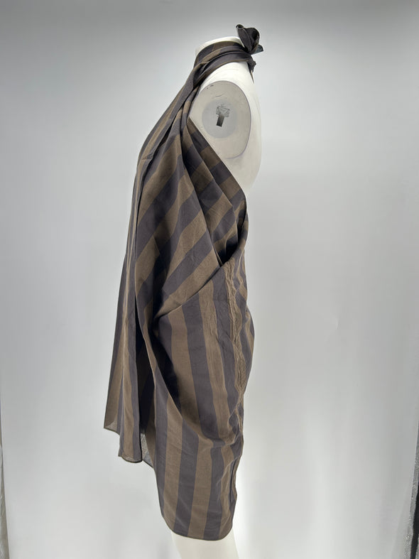 Robe Paréo rayée