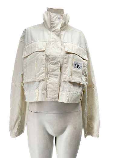 Veste courte blanche
