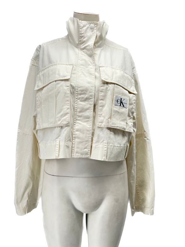 Veste courte blanche