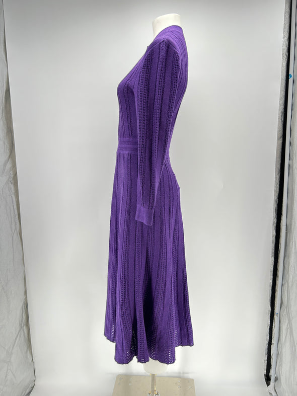 Robe en cachemire et soie