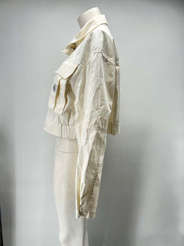 Veste courte blanche