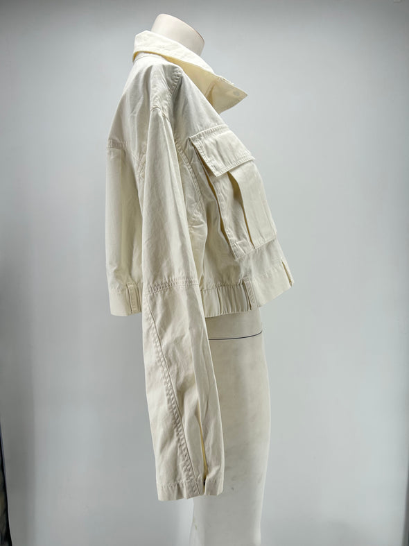 Veste courte blanche