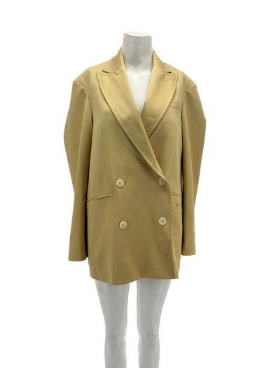 Blazer beige oversize