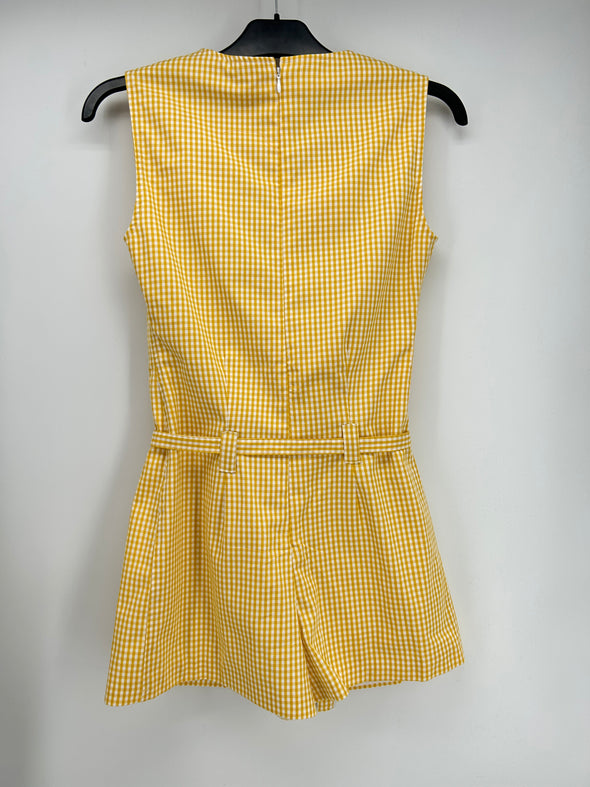 Robe vichy jaune