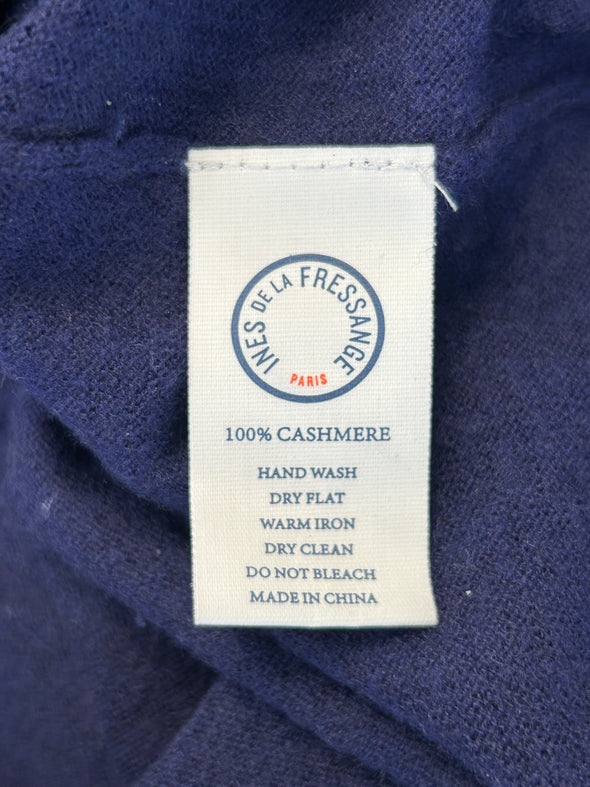 Pull en cachemire marine