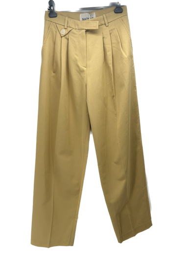 Pantalon beige large