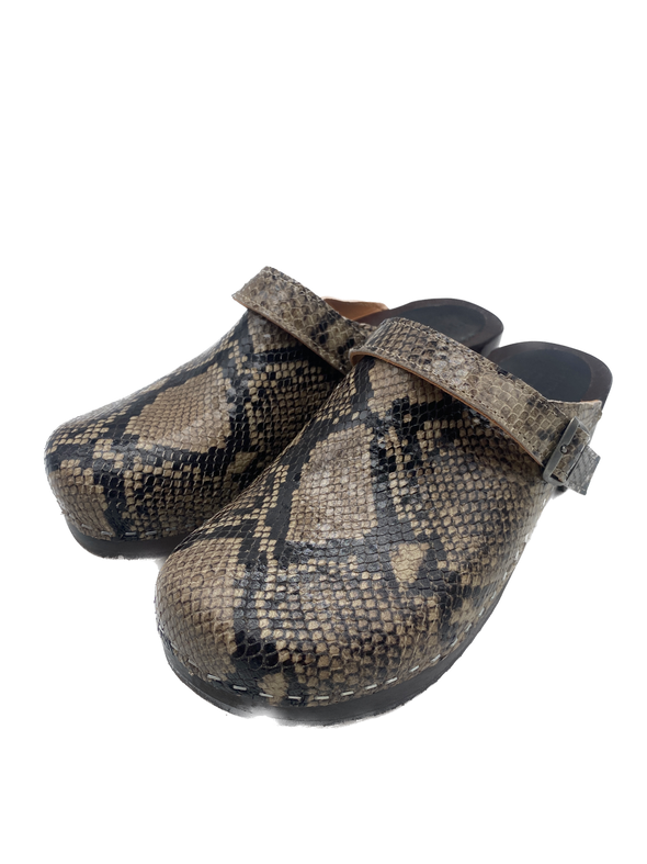 Sabots en cuir