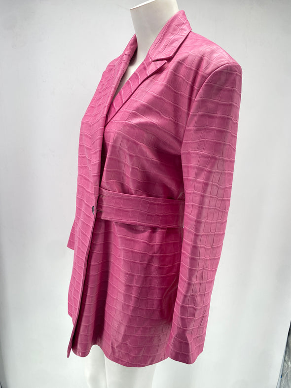 Blazer en cuir