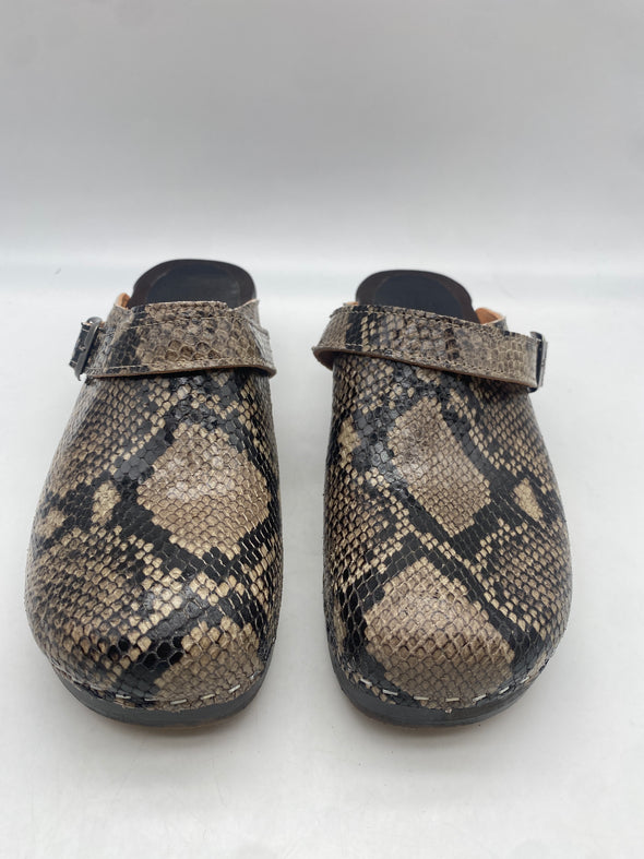 Sabots en cuir