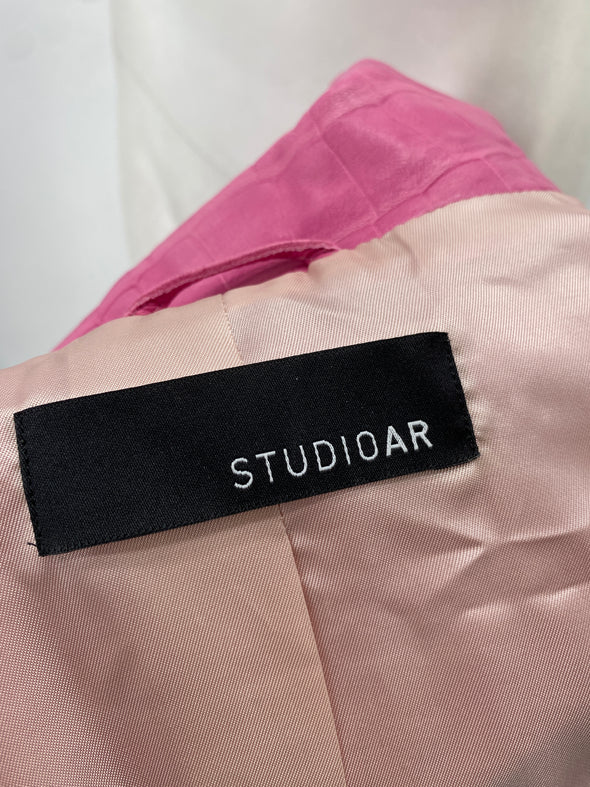Blazer en cuir