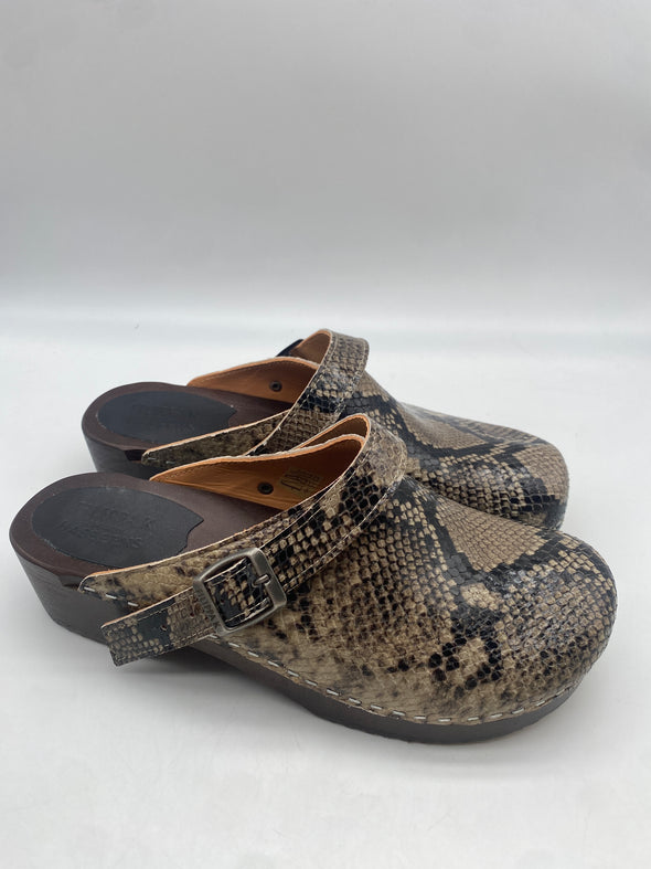 Sabots en cuir