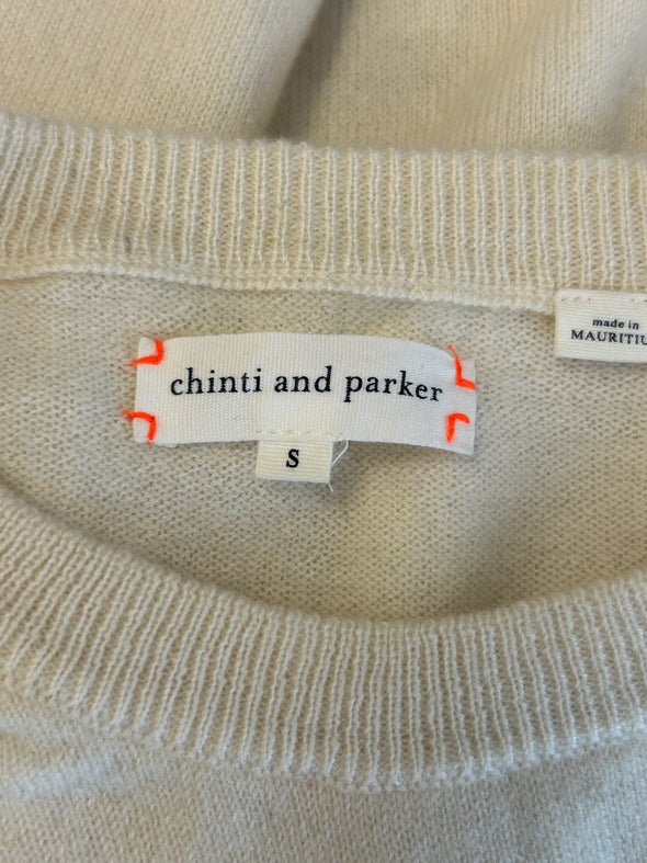 Pull en cachemire blanc