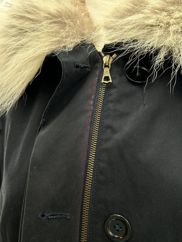 Manteau avec fourrure