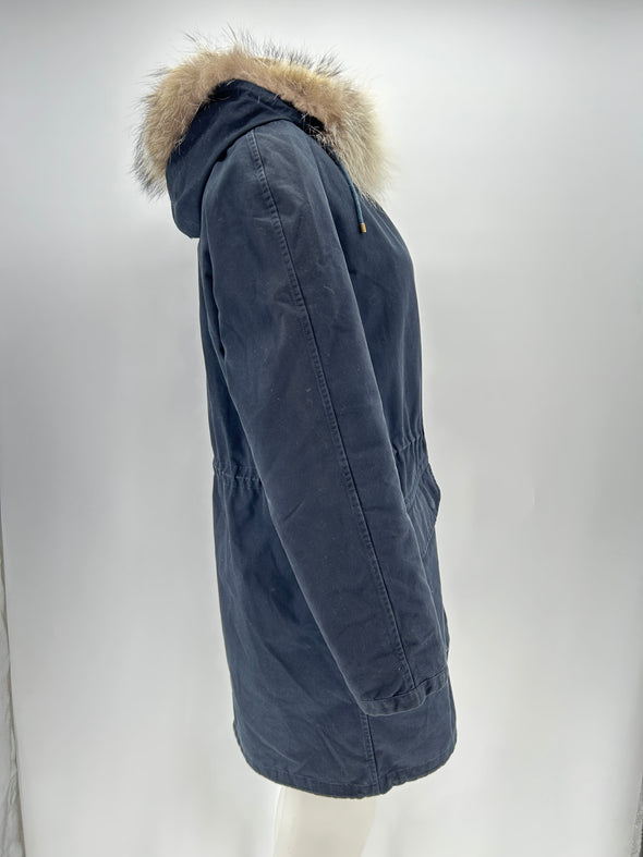 Manteau avec fourrure