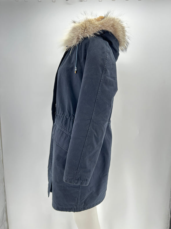 Manteau avec fourrure