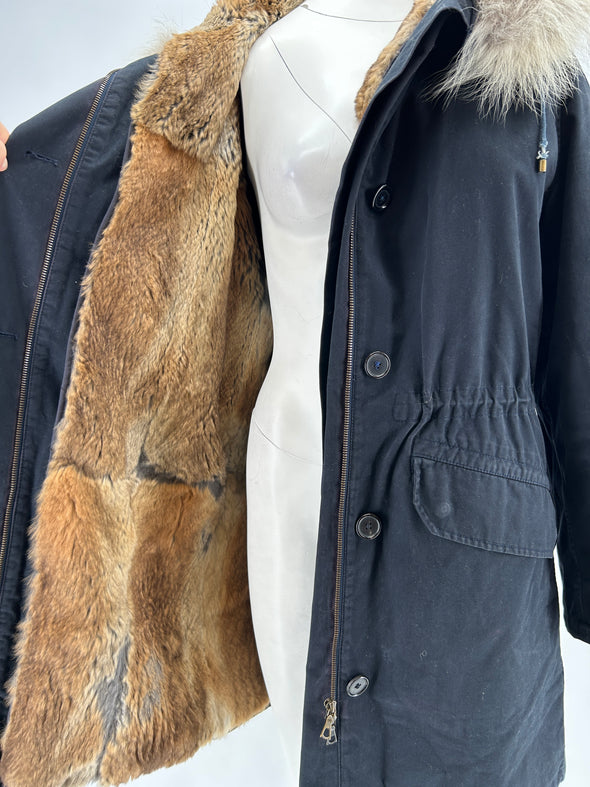 Manteau avec fourrure