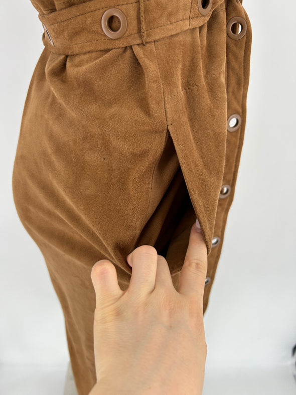 Robe en daim
