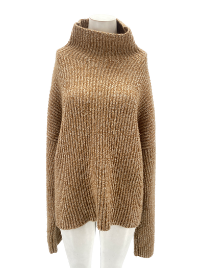 Pull en cachemire beige