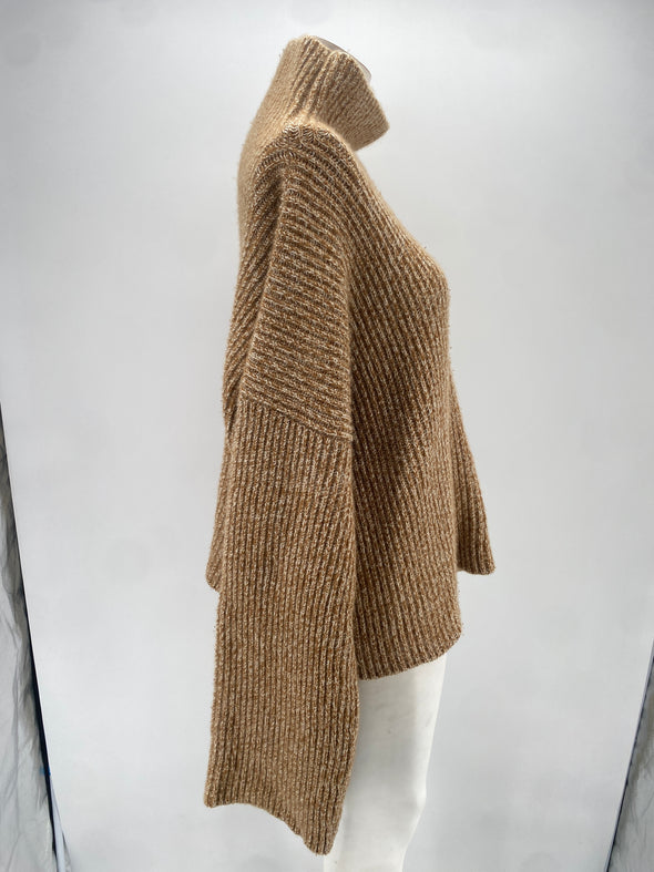 Pull en cachemire beige