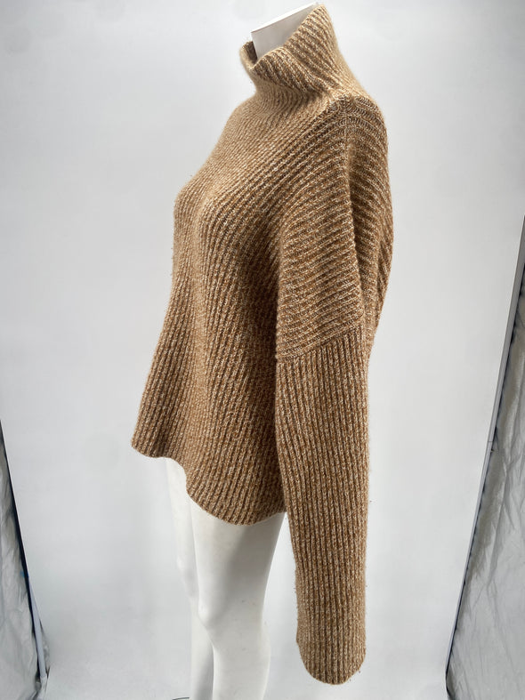 Pull en cachemire beige