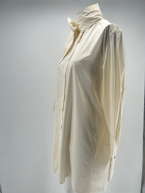 Robe chemise crème