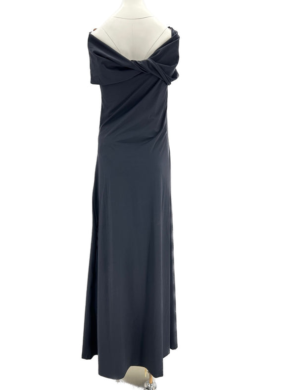 Robe longue noire