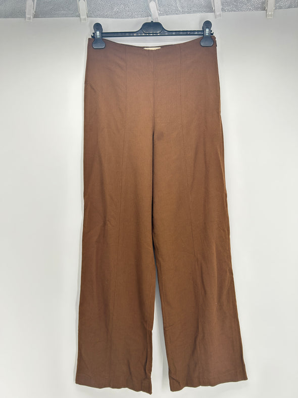 Pantalon fluide marron "Hamill"