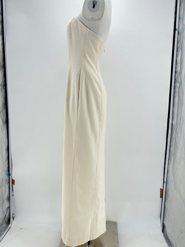 Robe en laine blanche