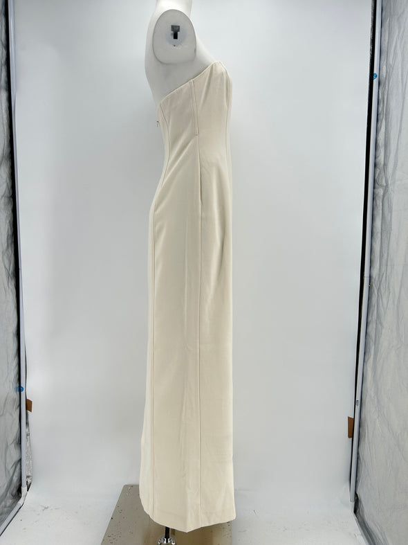 Robe en laine blanche