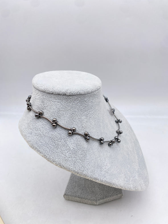 Collier argenté