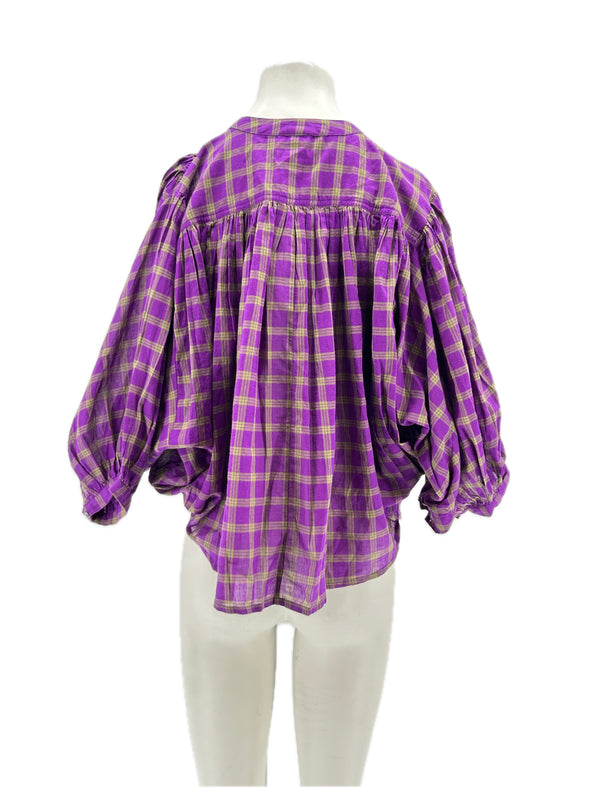 Blouse violette