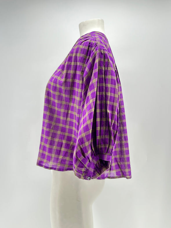 Blouse violette