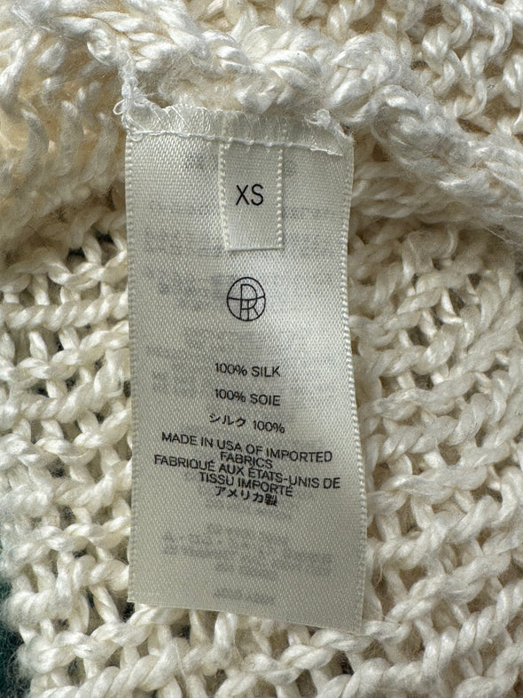 Pull en maille de soie