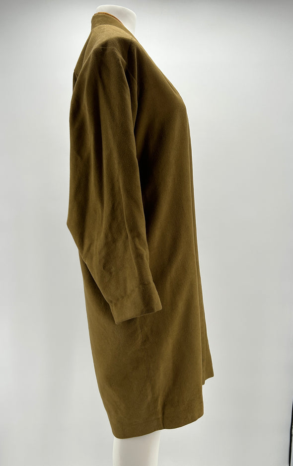 Veste en laine kaki