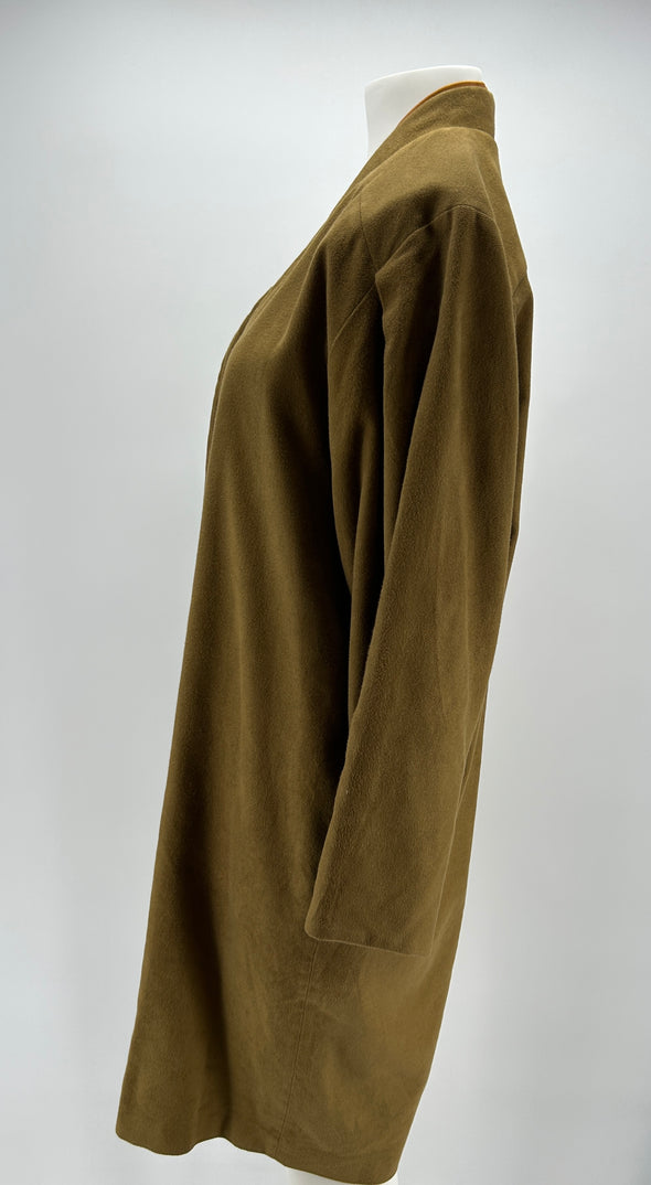 Veste en laine kaki
