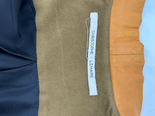 Veste en laine kaki