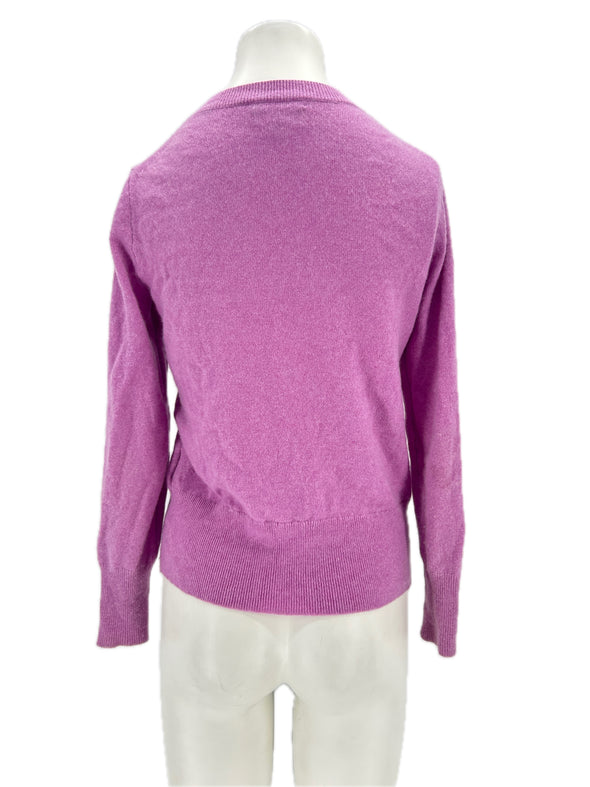 Pull en cachemire rose