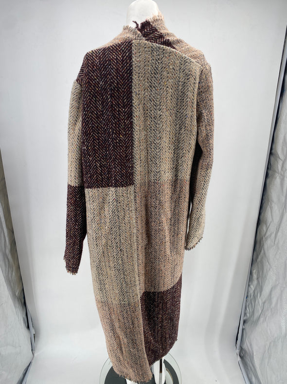 Cardigan long en laine